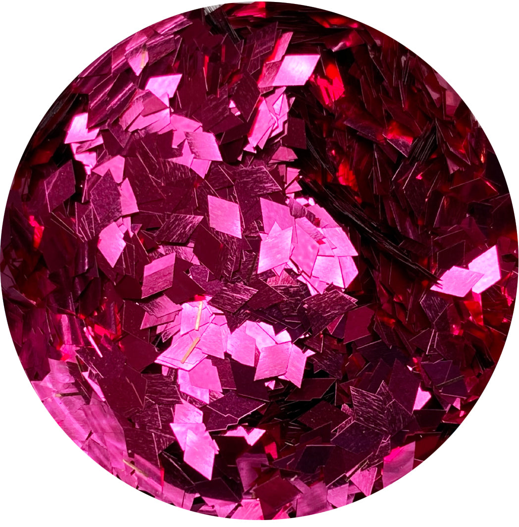 Fuchsia Diamond Confetti Glitter Main image