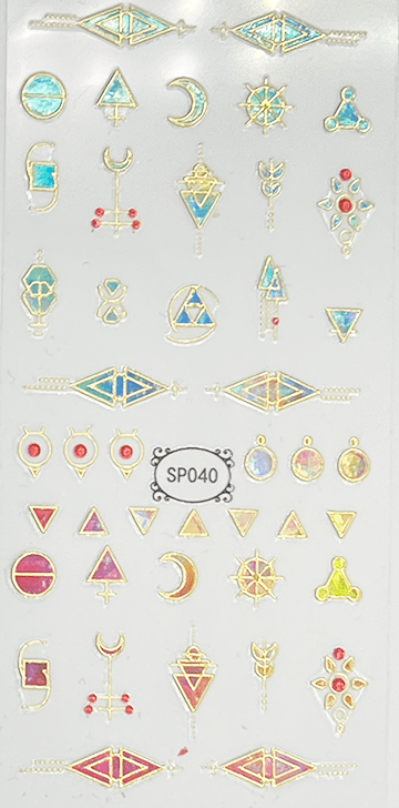 Gem Textured Decals - GEO - # SP 040 Main image