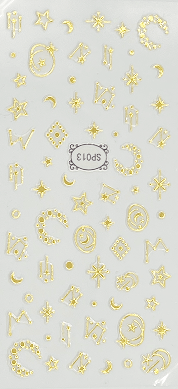 Gem Textured Decals - CELESTIAL - # SP 013