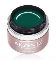 Gel Art Green - Akzentz Options UV/LED - LuvNailz