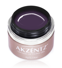 Gel Art Purple - Akzentz Options UV/LED - LuvNailz