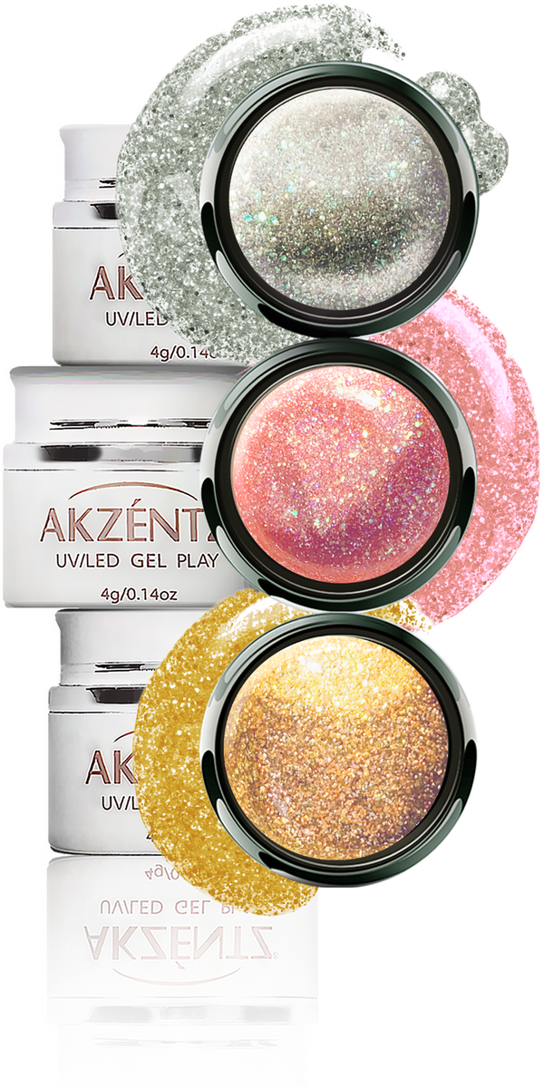 MINI Celestial 1 Glitter Collection - Gel Play UV/LED.