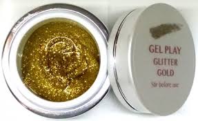 Glitter Gold - Akzentz Gel Play UV/LED Main image