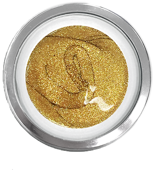 Glitter Golden Nugget Metallic - Akzentz Gel Play UV/LED