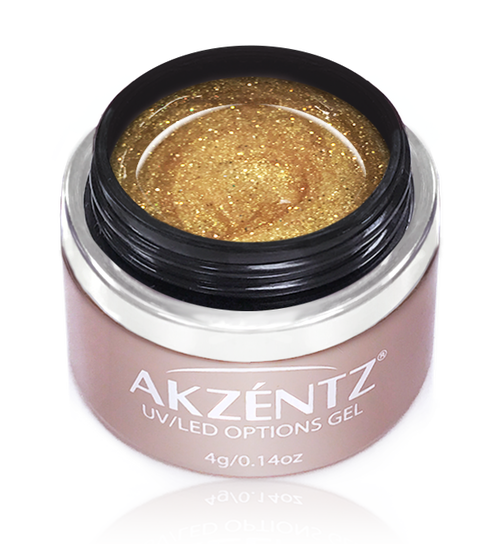 Sparkles Golden Twilight - Akzentz Options UV/LED - LuvNailz Main image