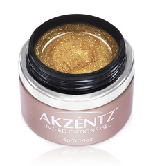 Sparkles Golden Twilight - Akzentz Options UV/LED - LuvNailz