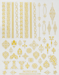 Pasties - Gold Filigree # F 02