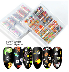 Halloween!!  Clear Foil Set