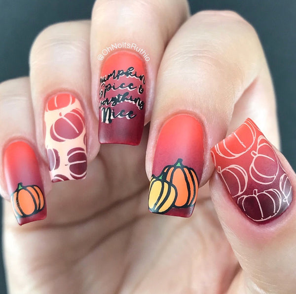 Halloween 4 - Uber Chic Stamping Plate