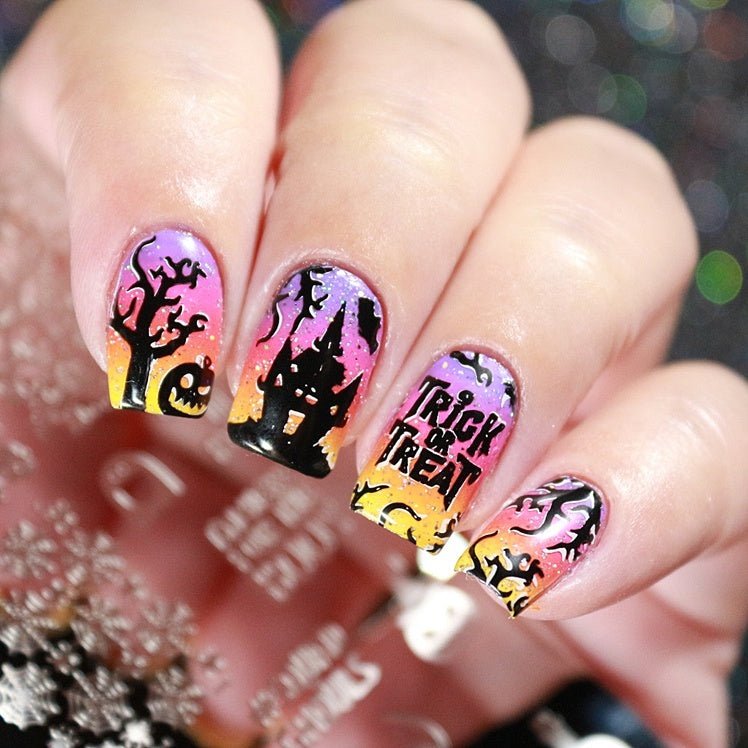 Halloween 4 - Uber Chic Stamping Plate