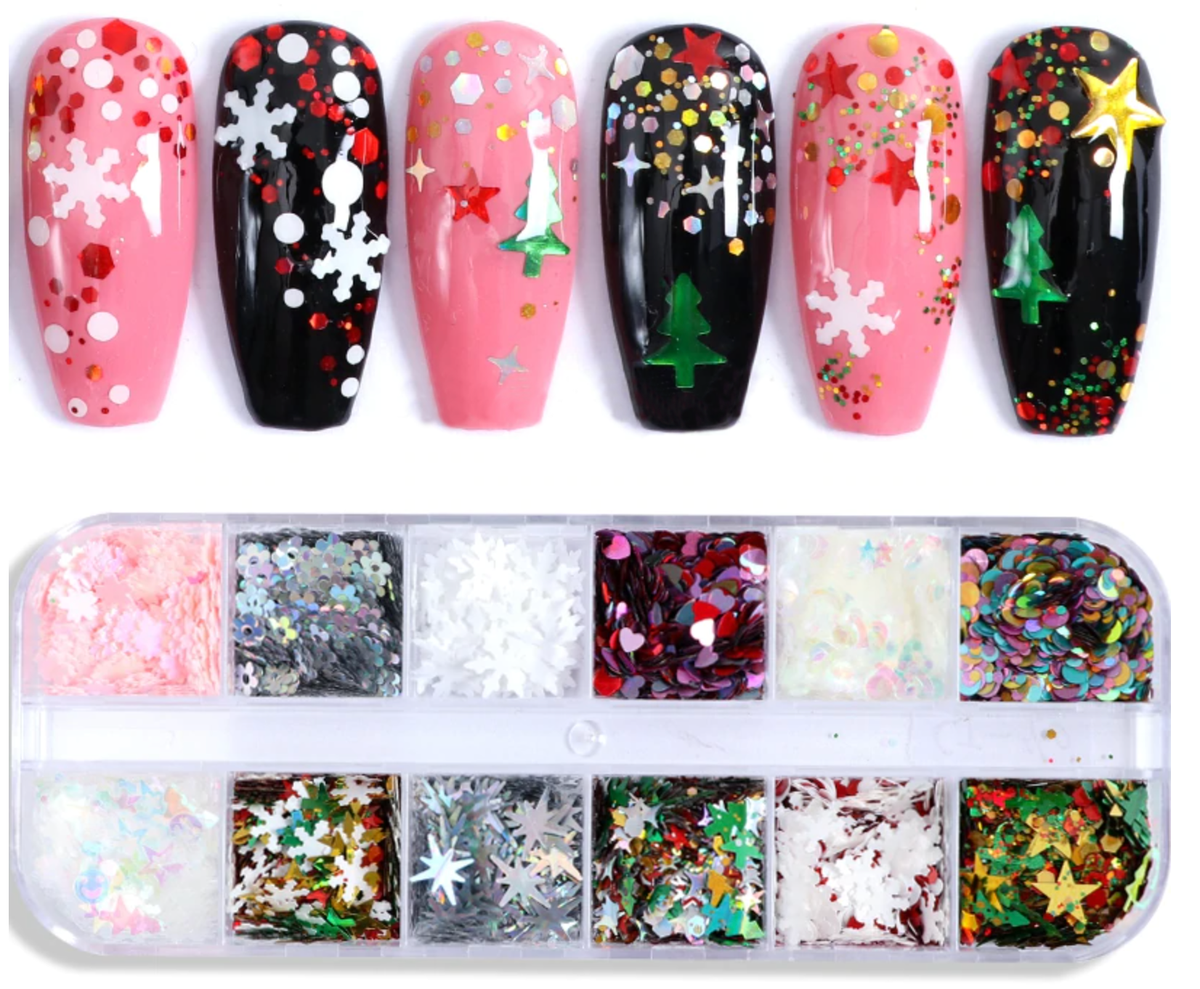 Glitter Kit Sets of 12 - CHRISTMAS!