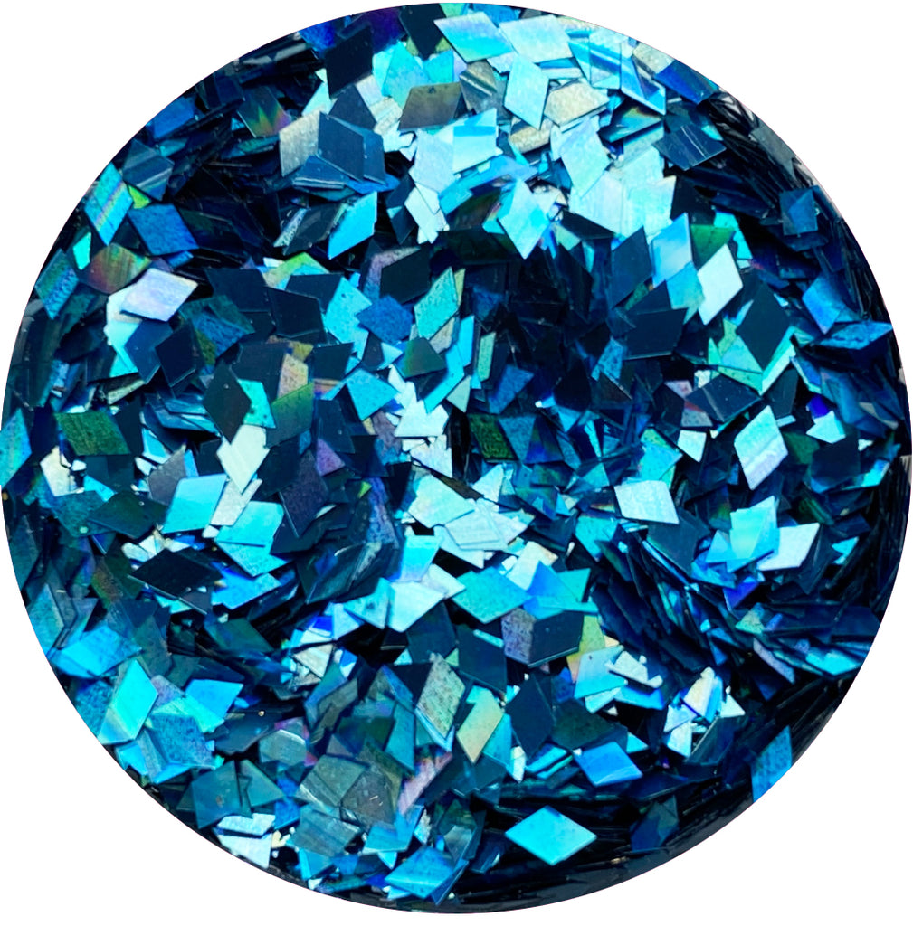 Holo Blue Diamond Confetti Glitter
