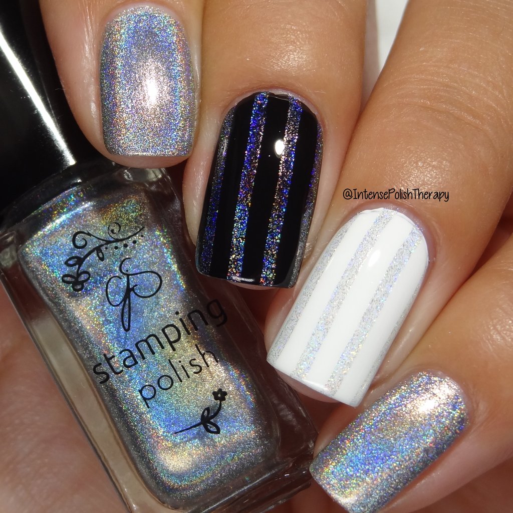Holo Silver Stamping Polish #H03