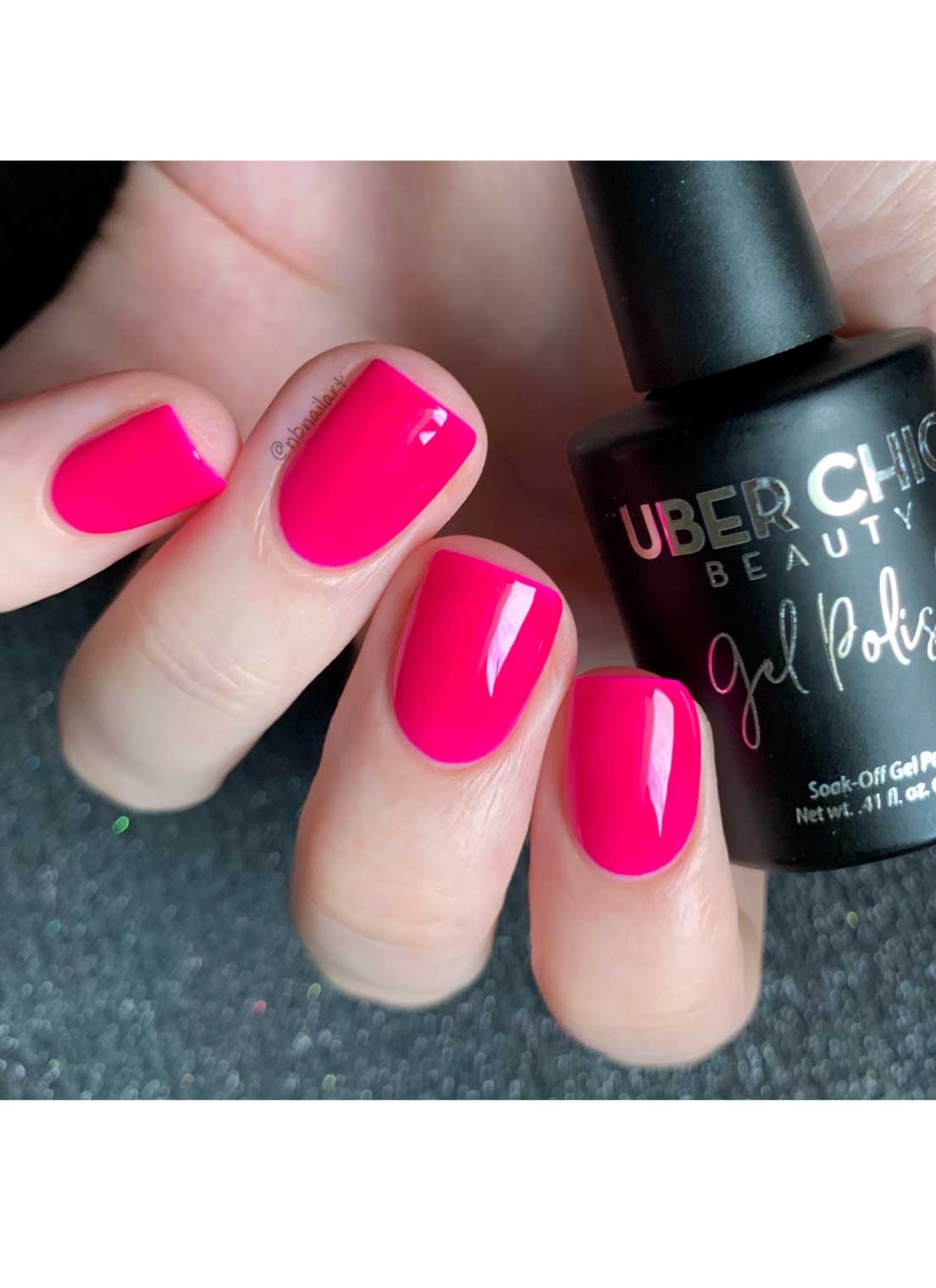 Too Hot To Handle - Neon Gel Polish - Uber Chic 12ml Secondary image