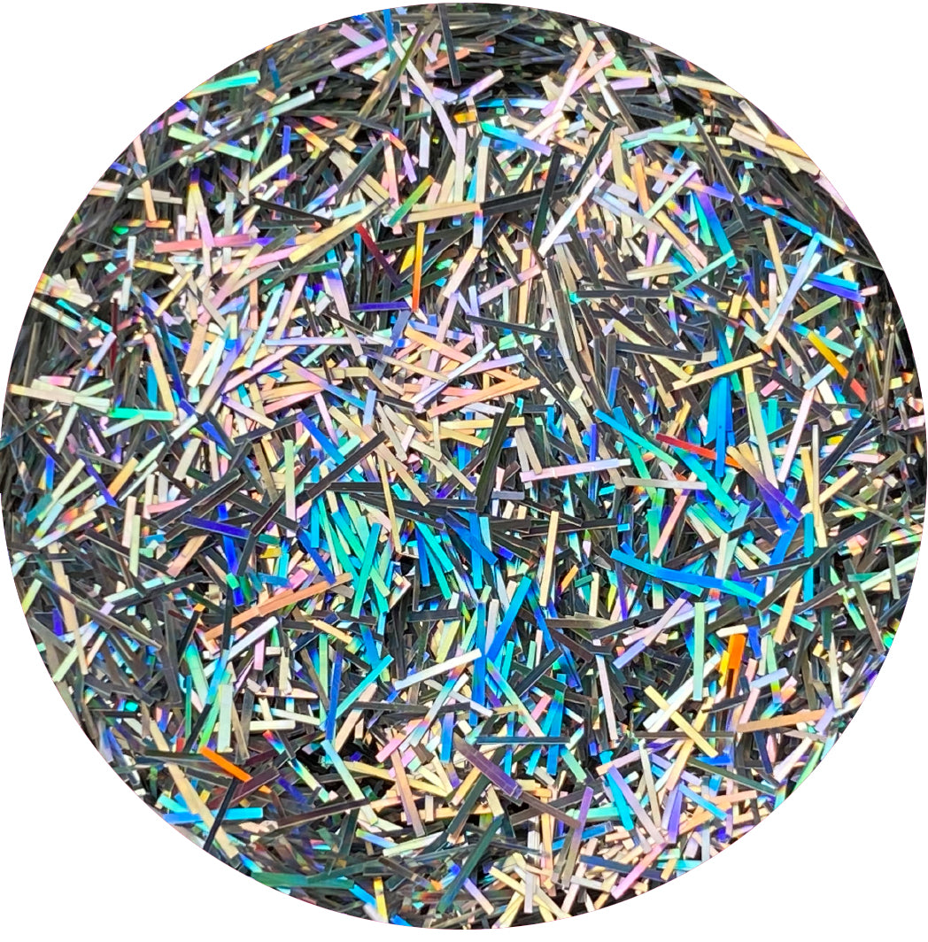 Holo Silver Magic Shreds Confetti Glitter Main image