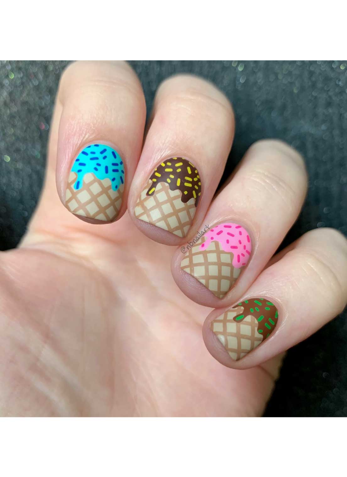 We All Scream for Ice Cream! - Uber Chic Stamping Plate Secondary image