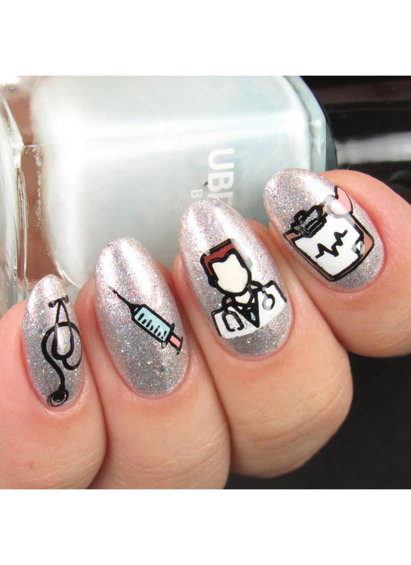 Medical Science - Uber Chic Stamping Plate