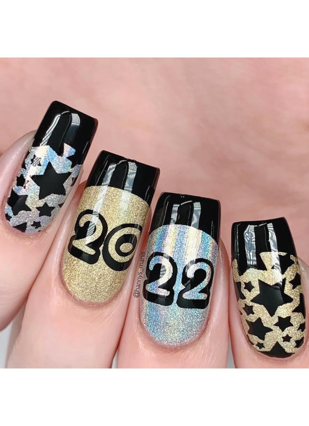 New Year New Digits - Uber Chic Stamping Plate