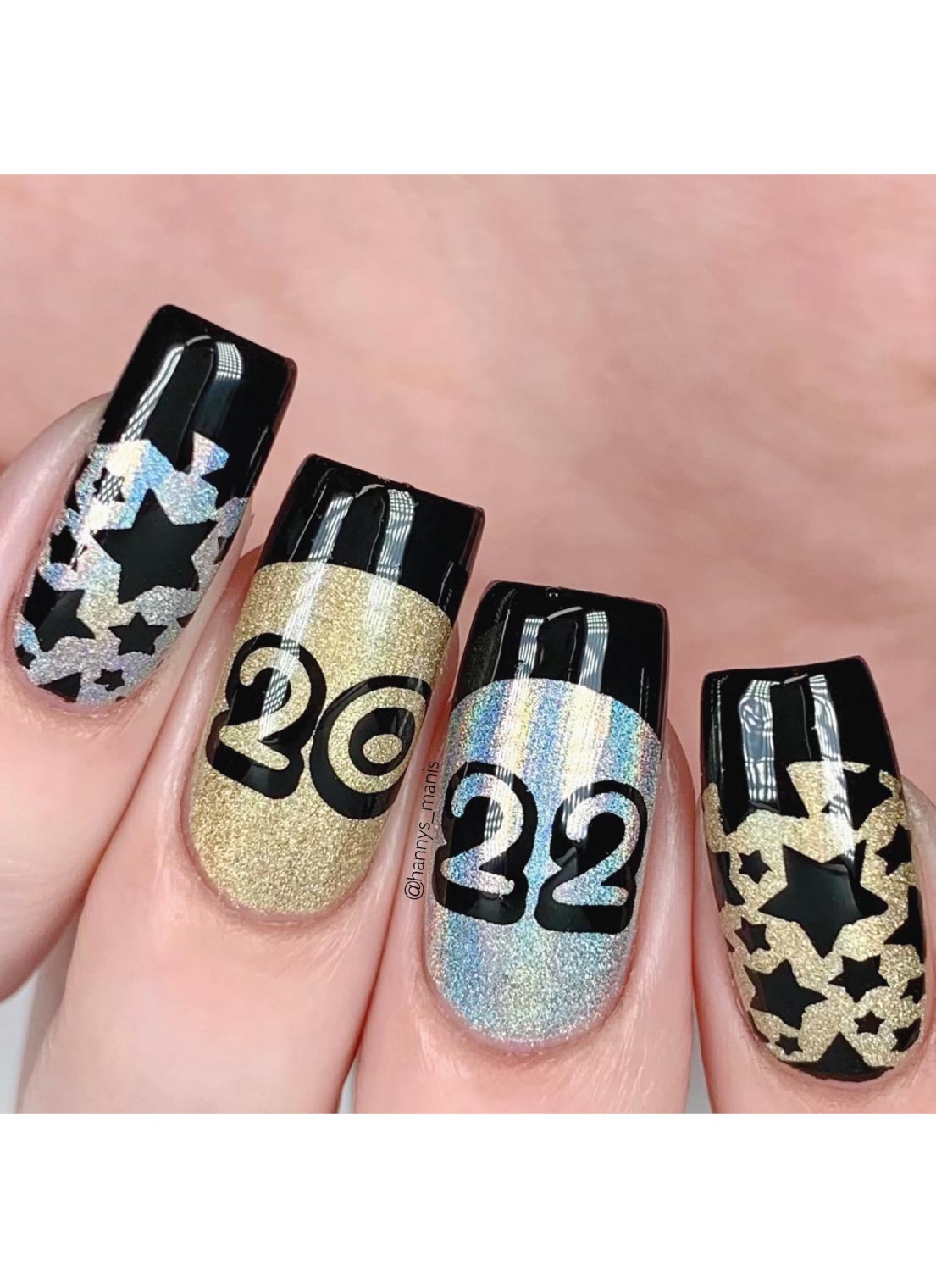 New Year New Digits - Uber Chic Stamping Plate