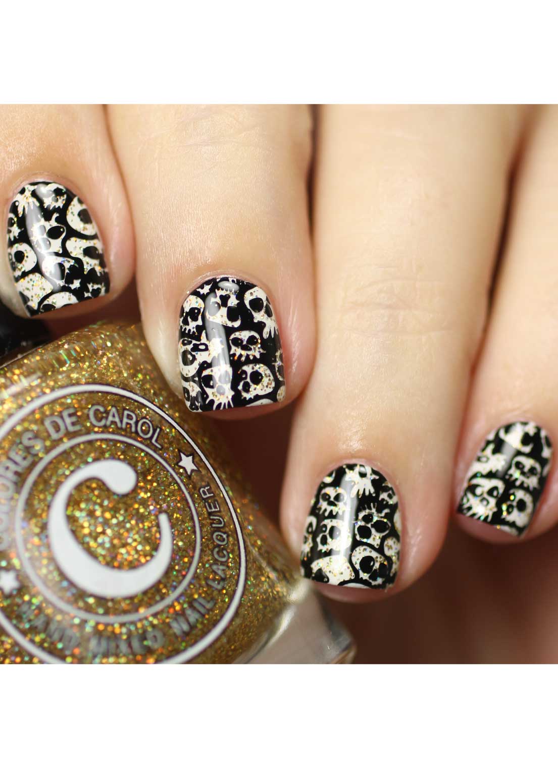 Halloween 7 - Uber Chic Stamping Plate Secondary image