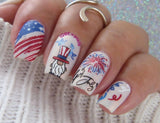 Fourth of July (CjS-255) - Clear Jelly Stamping Plate