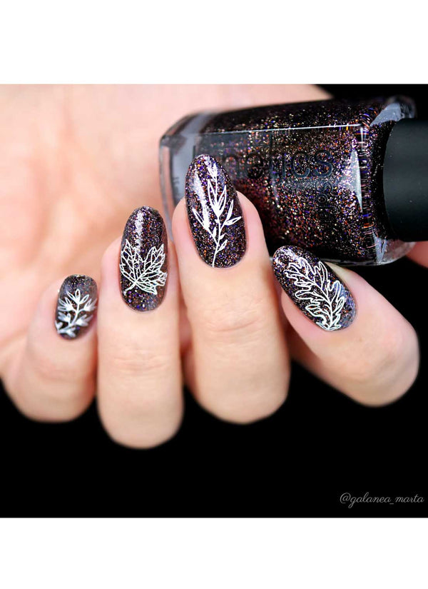 Lovely Leaves 6 - Uber Chic Stamping Plate