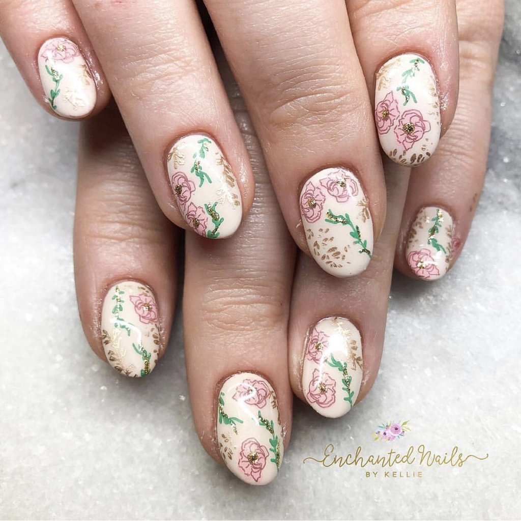 Sketched Garden (CjS-82) - Clear Jelly Stamping Plate