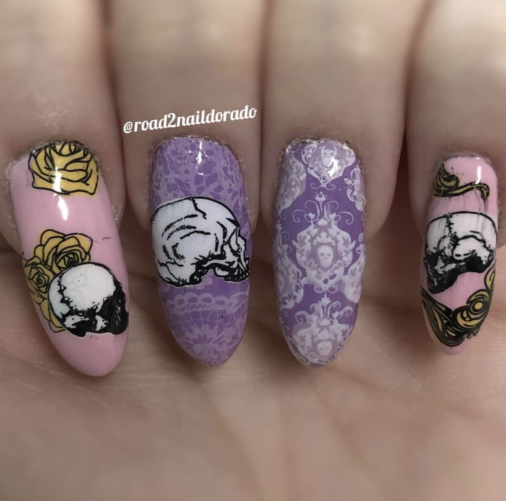 Romantic Rebel (CjS LC-31) - Clear Jelly Stamping Plate