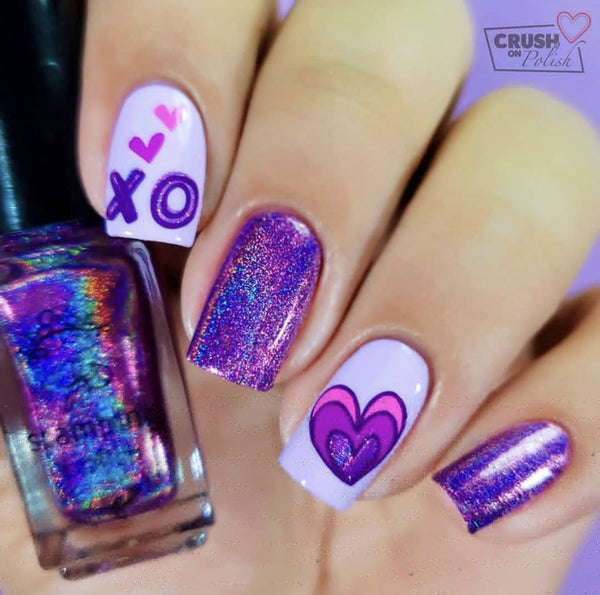 PS I Heart You! (CjS-V-10) - Clear Jelly Stamping Plate
