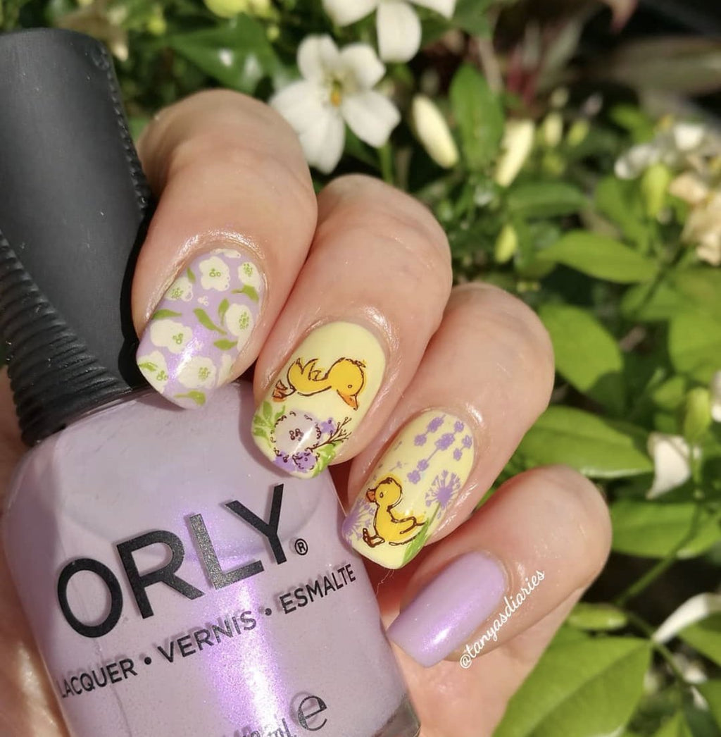 Spring is in the Air (CjS-95) - Clear Jelly Stamping Plate