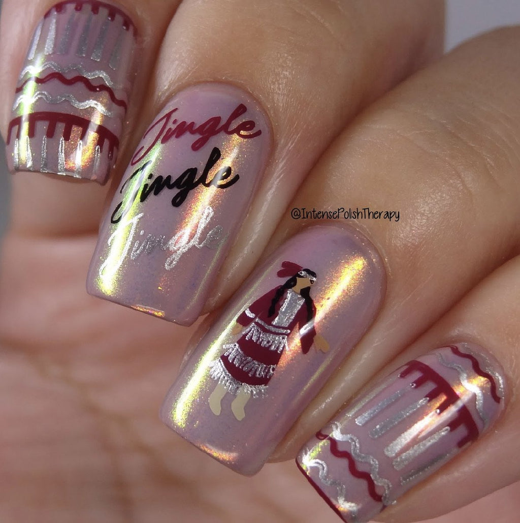 Idle No More by Anita Angel(CjSLC-06) - Clear Jelly Stamping Plate