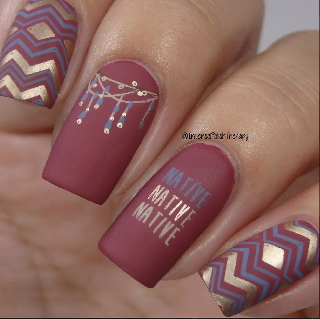 Idle No More by Anita Angel(CjSLC-06) - Clear Jelly Stamping Plate