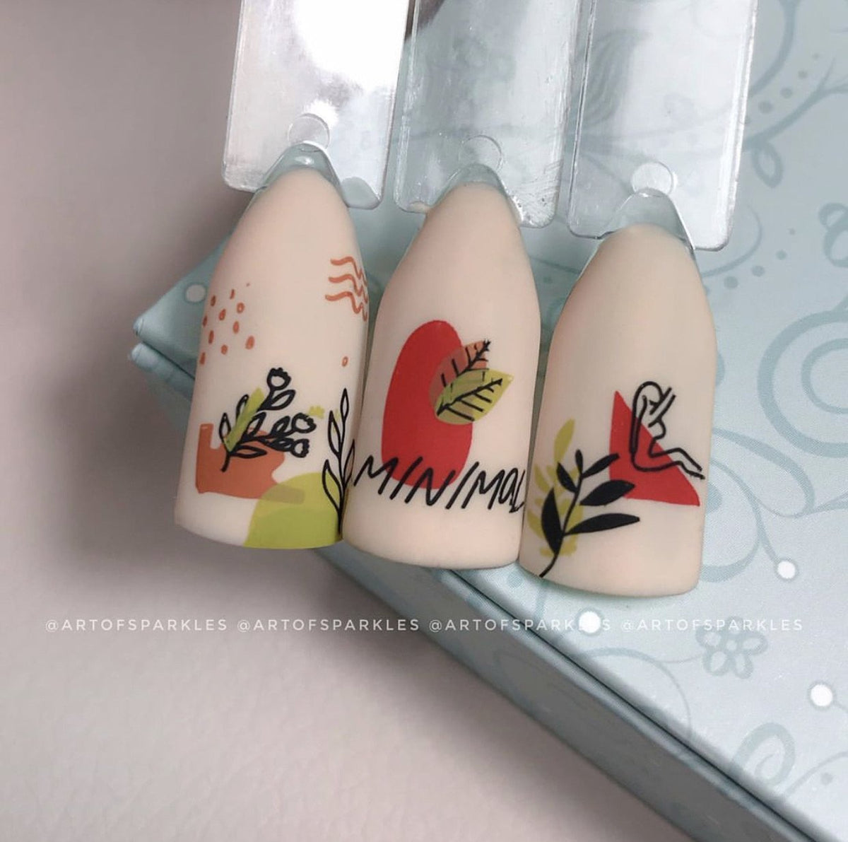 Mod Life Series - Minimalist (CjS-153) - Clear Jelly Stamping Plate