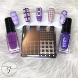 Perfectly Plaid (CjS-08) - CJS Small Stamping Plate