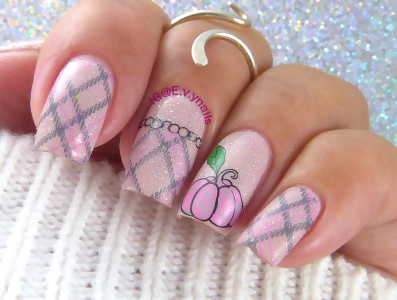 Patterned Pumpkins (CjS-220) - Clear Jelly Stamping Plate