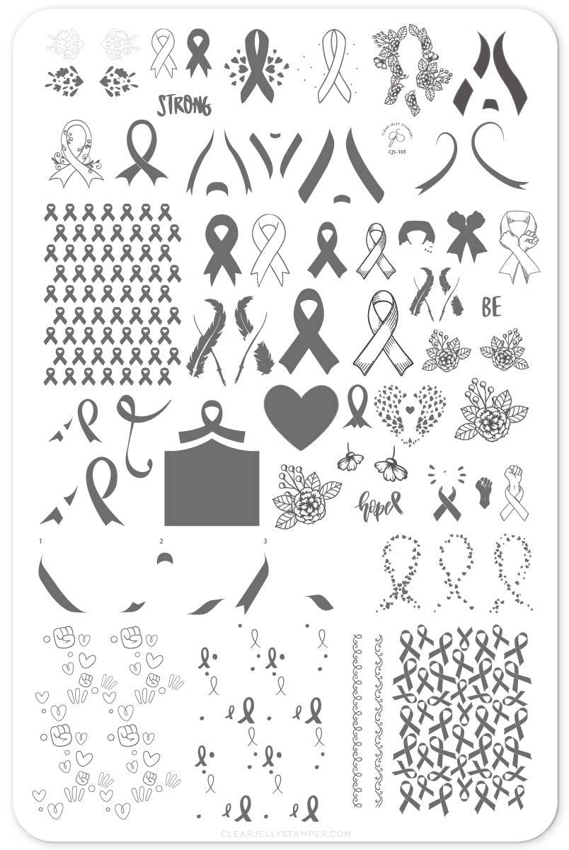 All For A Cause (CjS-125) Steel Stamping Plate Secondary image