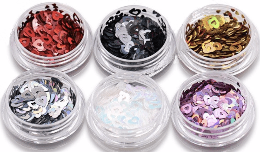 Open Heart Confetti Set