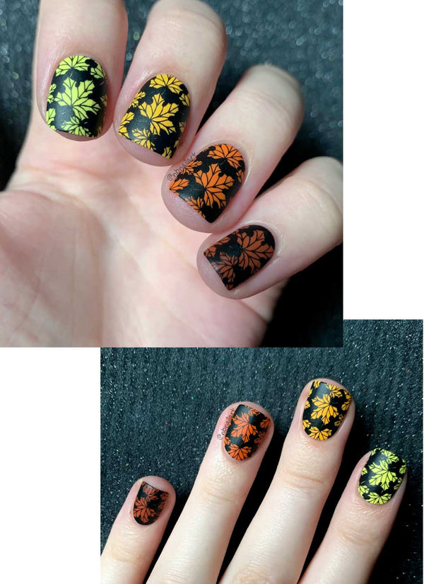 Lovely Leaves 6 - Uber Chic Stamping Plate