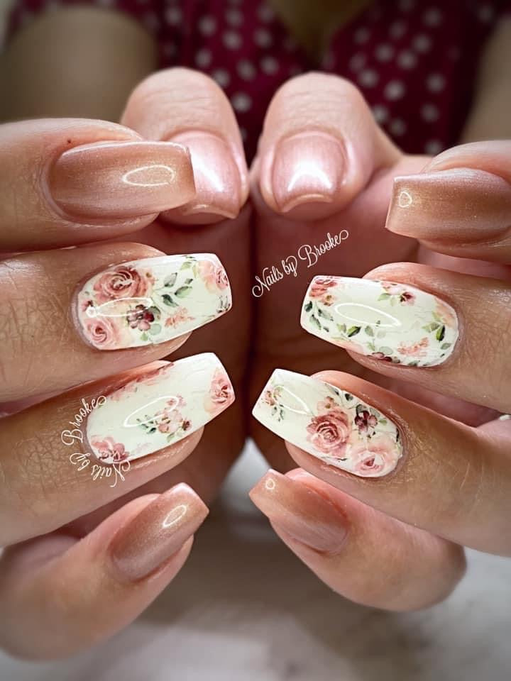 Roses and full on FLORAL Clear Foil Set Secondary image