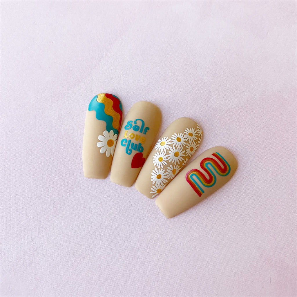 Hippie Revival (CjS 252) - Clear Jelly Stamping Plate