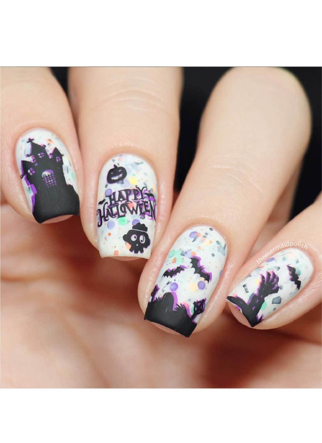 Halloween 6 - Uber Chic Stamping Plate Secondary image