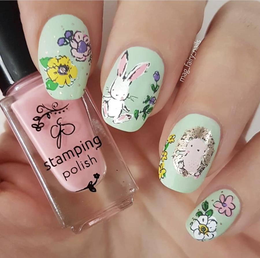 Life in Bloom (CjS-97)  - Clear Jelly Stamping Plate