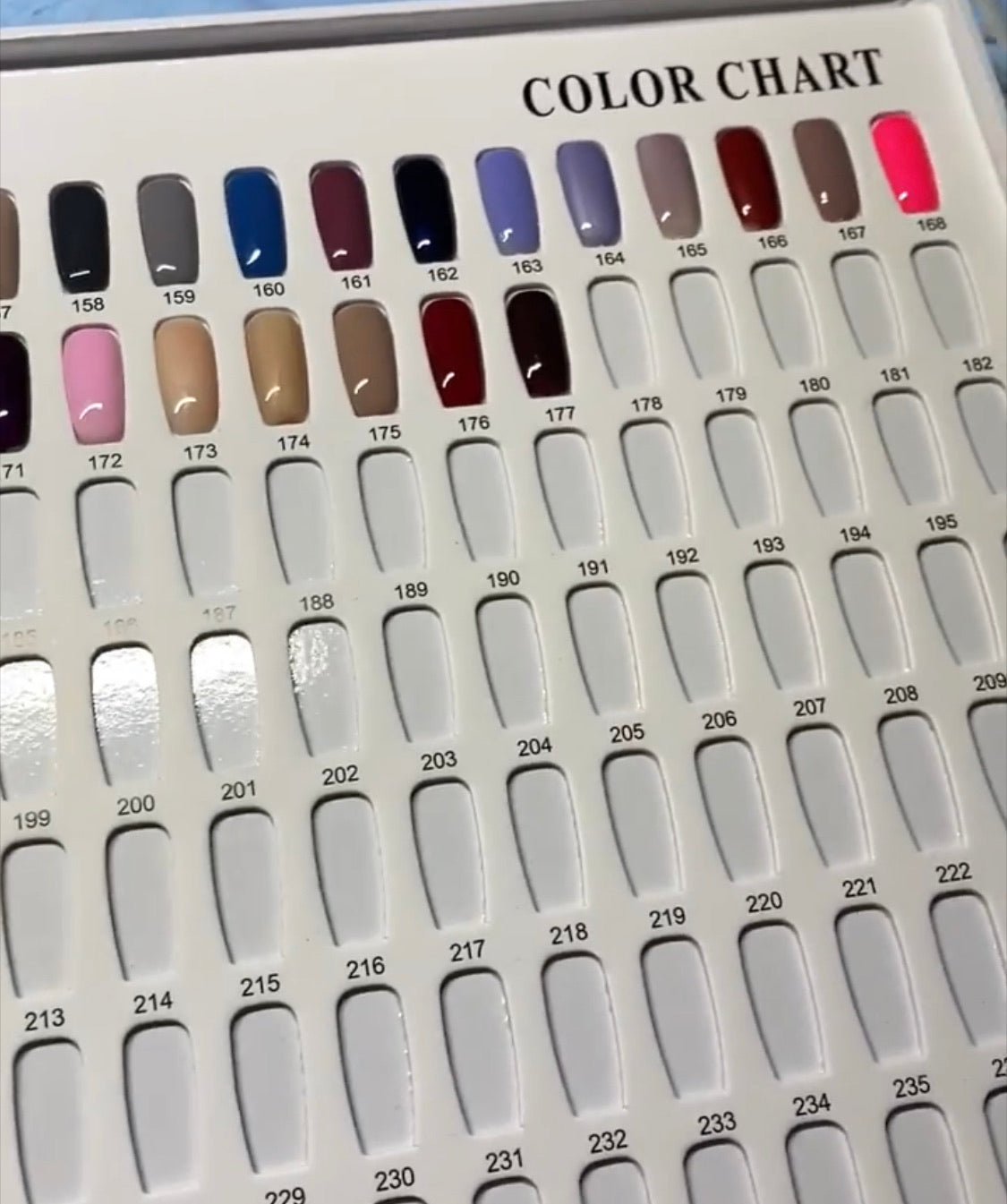 216 Tip Display Book for Showing Colors and Nail Art Secondary image