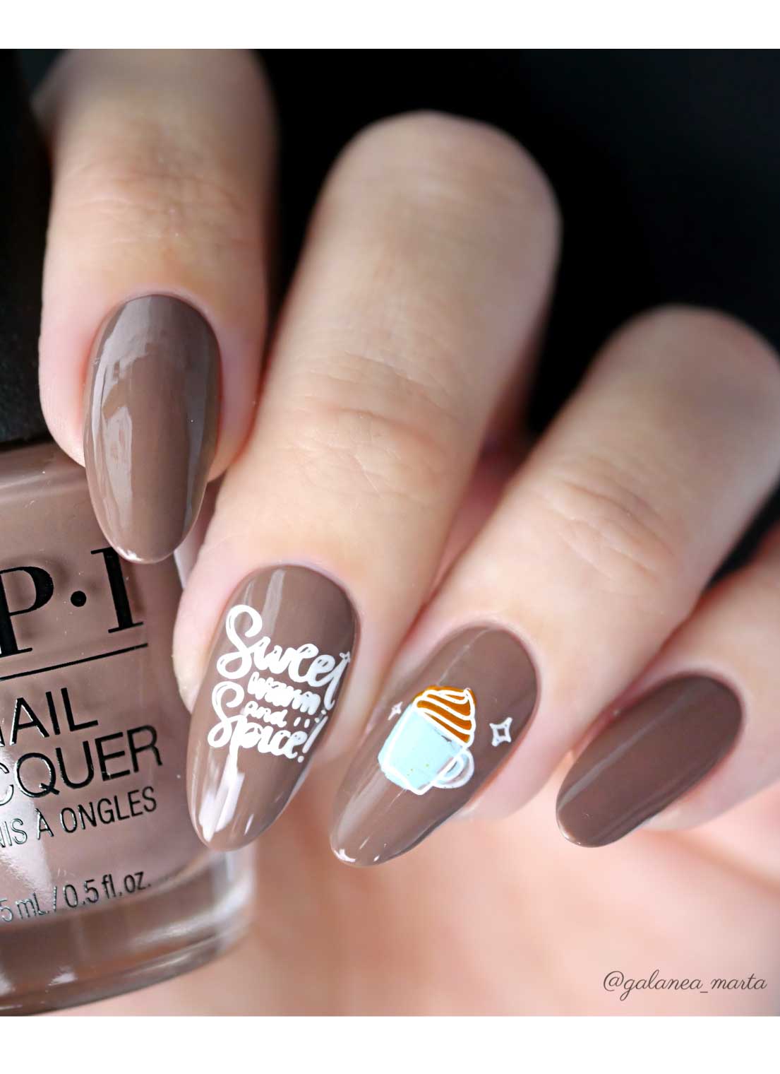 Hello Fall & Pumpkin Spice 2- Uber Chic Mini Stamping Plate