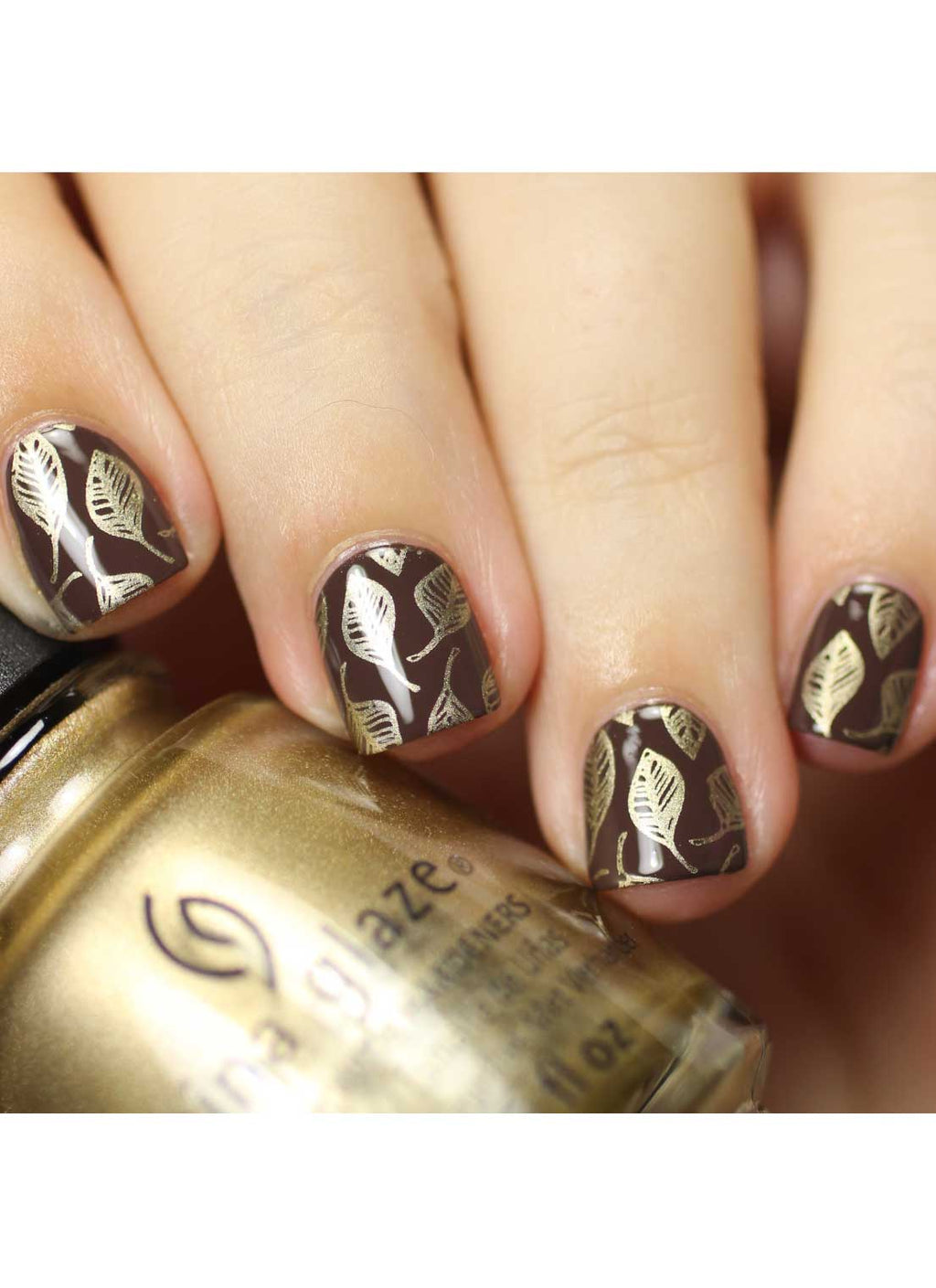 Lovely Leaves 6 - Uber Chic Stamping Plate