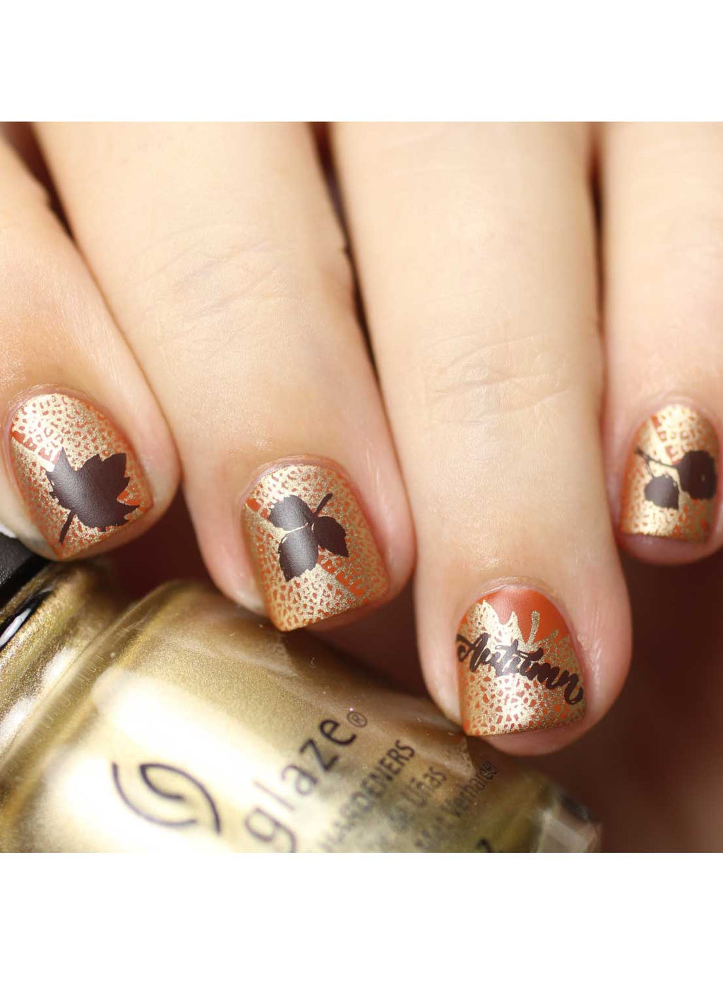 Lovely Leaves 6 - Uber Chic Stamping Plate