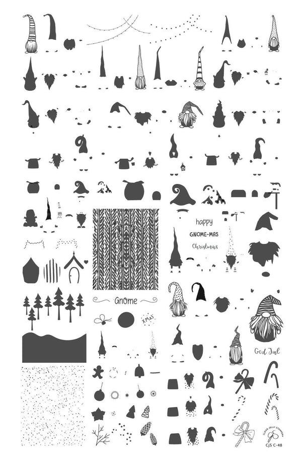 Gnome-mas(CJS C-48) - CJS Stamping Plate