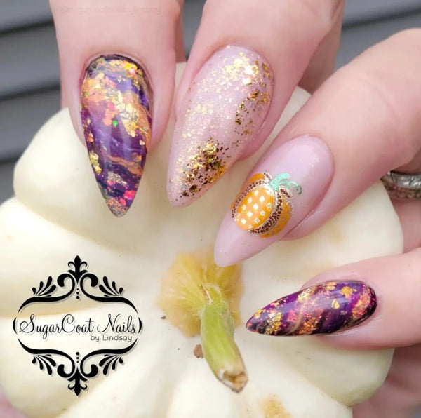Patterned Pumpkins (CjS-220) - Clear Jelly Stamping Plate
