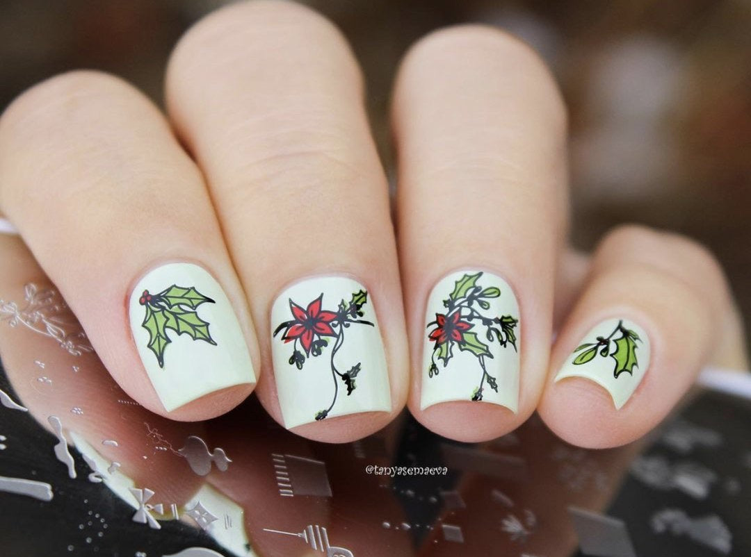 Mistletoe Wishes (CjS C-47) - Clear Jelly Stamping Plate