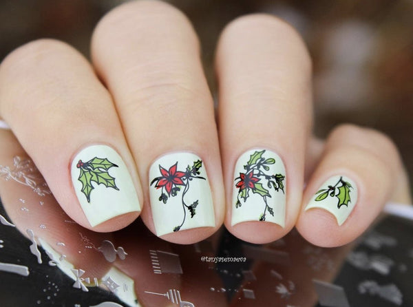 Mistletoe Wishes (CjS C-47) - Clear Jelly Stamping Plate